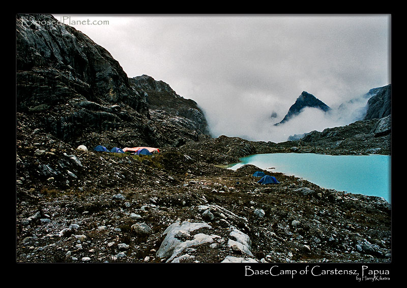 Basecamp of Carstensz Pyramid, Papua