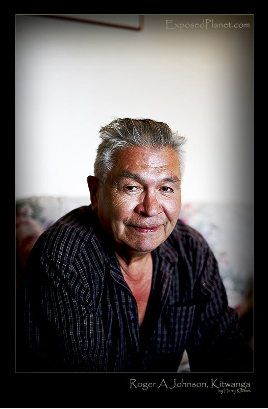 Roger A Johnson, Gitxsan First nation, Kitwanga, canada