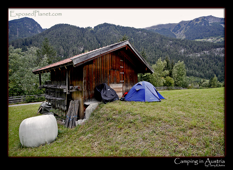 Biketravellers Campsite in Austria