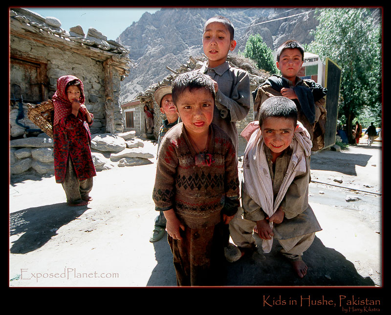 Kids in Hushe, Pakistan