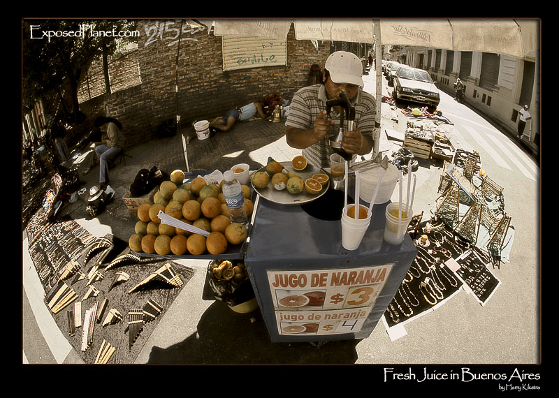 Fresh Juice in Buenos Aires