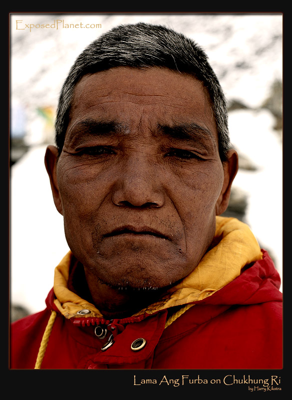 Lama Ang Furba on Chukhung Ri, Nepal