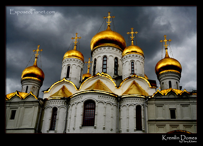 More Cathedral domes in the Kremlin