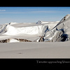 Twinotter landing at Vinson BC, Antarctica