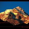 Aconcagua at dawn from Casa de piedra, Argentina