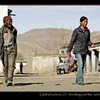 Global culture (1): Old man checking out the babes in Tibet