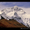 Everest from Rongbuk monastery