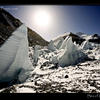 Photo of Sea of Ice Sharks near Everest, Tibet on ExposedPlanet.com