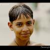 Photo of Indian boy swimming in Agra on ExposedPlanet.com