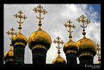 Cathedral domes in the Kremlin