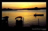 Sunset in Flores, Guatemala
