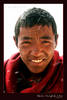 Buddhist monk at Rongbuk Monastery, Tibet