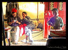 Teahouse family in Tibet