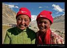 Globalisation (5): Swoosh in Tibet, young girls with Nike hats