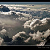 View from Camp 3 on Everest, Tibet