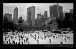 Skating rink in Central Park, New York, USA
