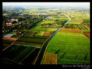 View from a balloon over the Netherlands